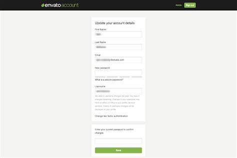 how to delete envato account.